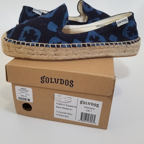Soludos Shoes - UO-SOLD Soludos Blue Espadrilles sz.7